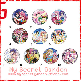 To Love-Ru る -とらぶる Anime Pinback Button Badge Set 1a or 1b( or Hair Ties / 4.4 cm Badge / Magnet / Keychain Set )